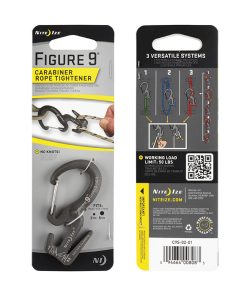 FIGURE 9 CARABINER ROPE TIGHTENER - SMALL - BLACK