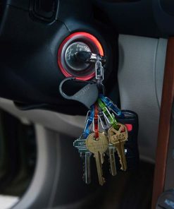 Alternative view of KEYRACK - S-BINER - BLACK STEEL BODY WITH 6 STRONG PLASTIC S-BINERS THAT LOCK