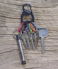 Alternative view of KEYRACK   - S-BINER - BLACK/PLASTIC S BINERS