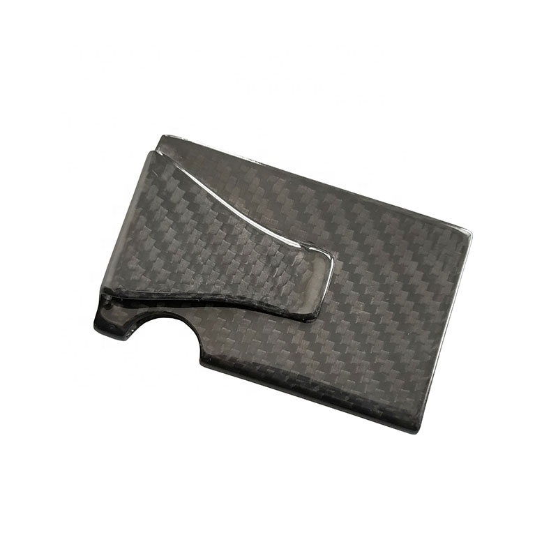 ONE PIECE 3k CARBON FIBRE WALLET WITH MONEY CLIP RFID BLOCKING - Image 5