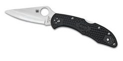 C11PBK DELICA 4 PLAIN EDGE BLACK FRN