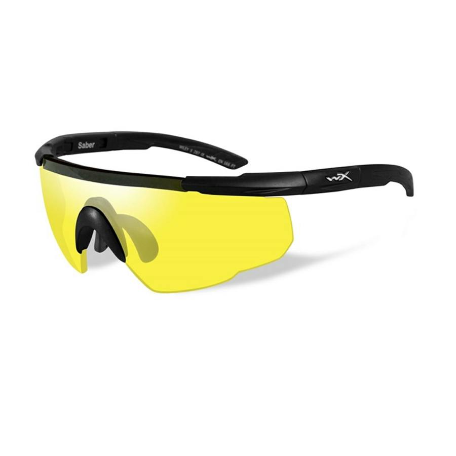 SABER ADV. YELLOW MATTE BLACK FRAME W/BAG