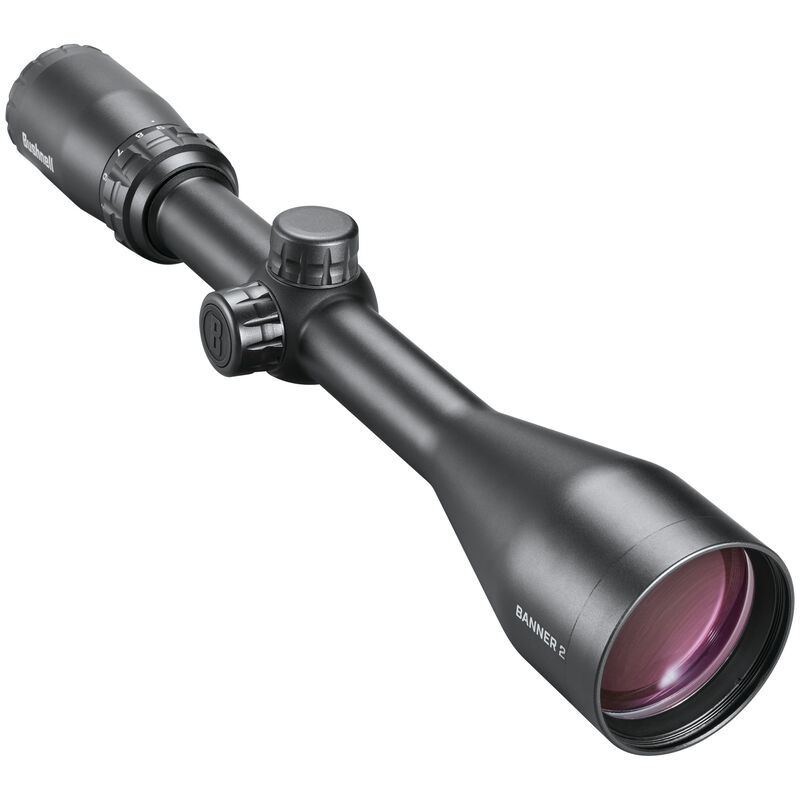 RIFBUSH BANNER 2 3-9X50 BLK W/RINGS