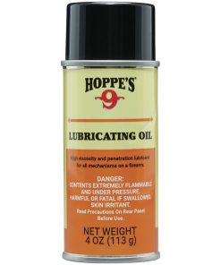 HOPPES 4oz AEROSOL LUBE OIL LOOSE E/F HAZ