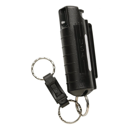 Pepper Spray Black Hardcase in small clam