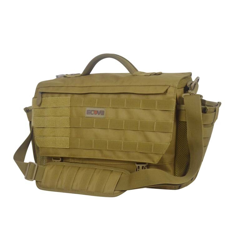 EcoEvo Pro Series Messenger Bag Tan