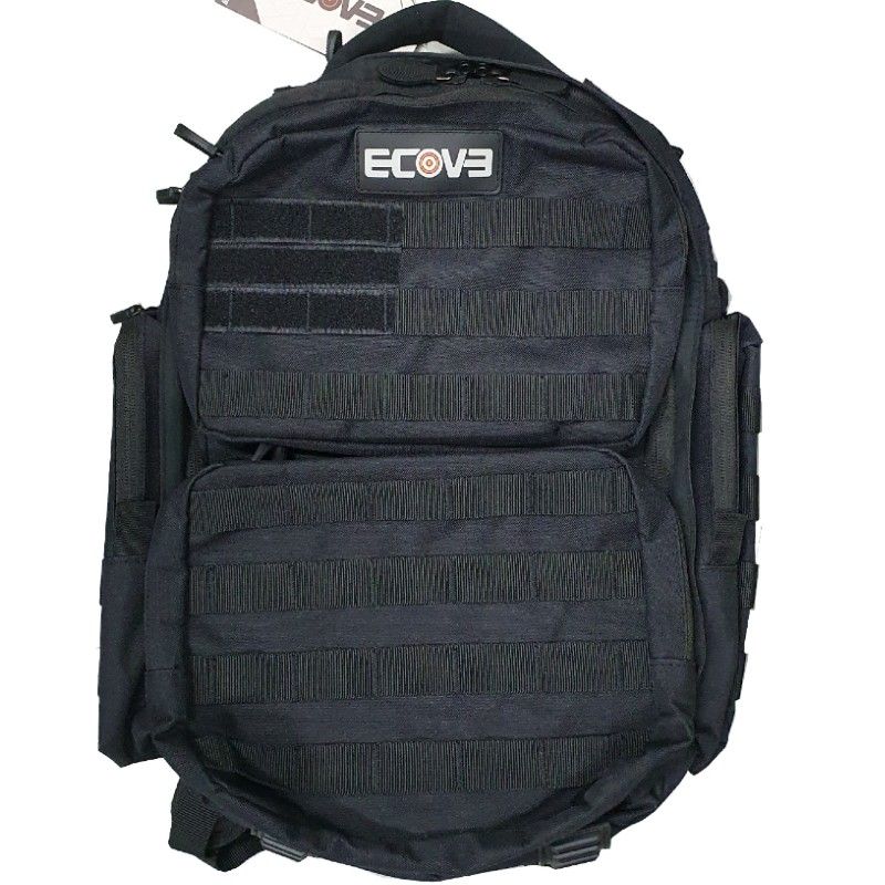 ECOEVO TACTICAL ELITE BACKPACK LARGE - BLACK