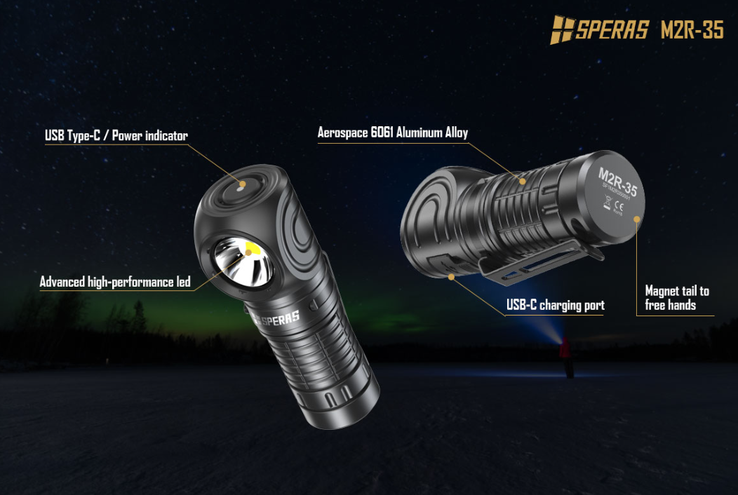 Speras - M2R-35 - 1200 lumens - 125m throw - Image 5