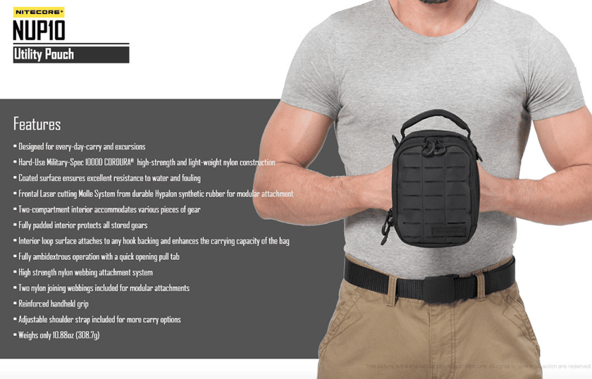 Nitecore NUP10 Tactcal Carry Bag - Image 7