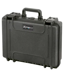 BLACK HARD CASE - SP PRO 380H115S BK WITH CUBED FOAM
