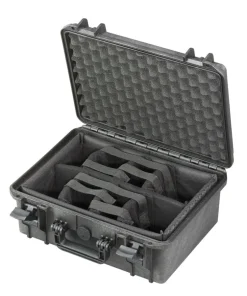 BLACK CAMERA CASE - SP PRO 380H160CAM BK WITH DIVIDERS