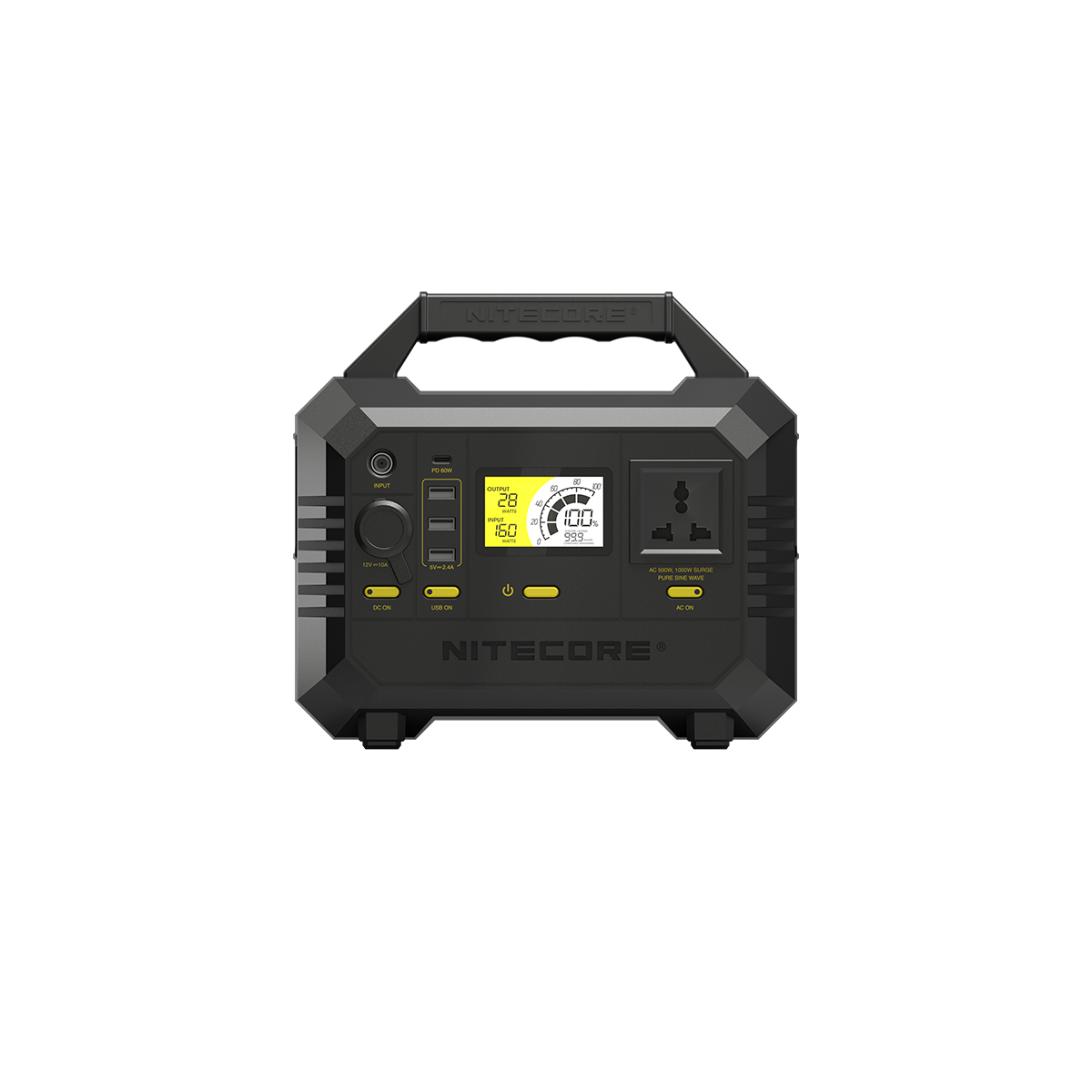 NES500 518Wh 144000mAh Portable Power Station