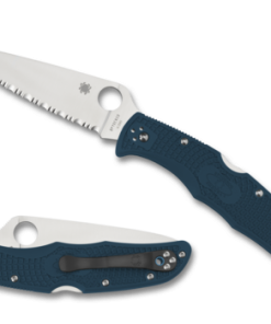 C10FSK390 SPYDERCO ENDURA 4 BLUE LTW K390 SPYDEREDGE