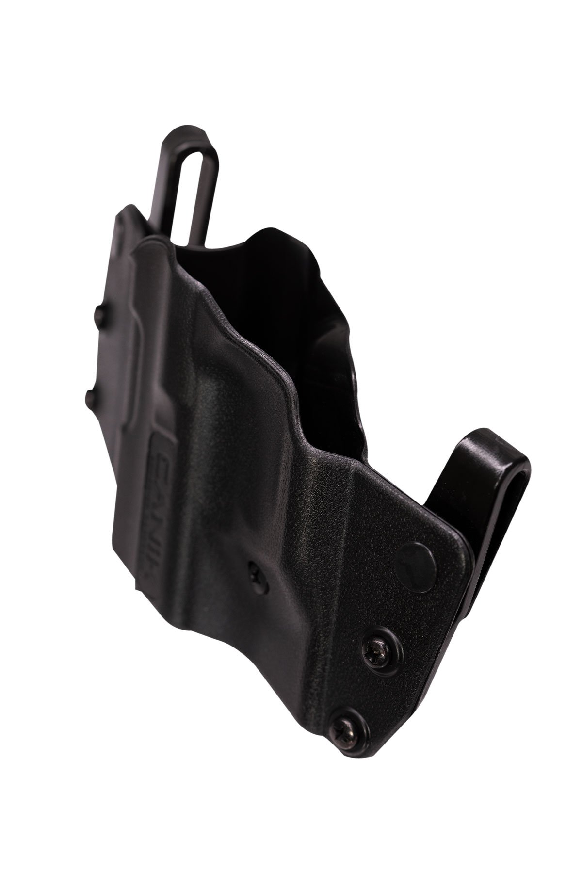 UNIVERSAL, LEFT HAND IWB+OWB HOLSTER (BLACK) - Image 2