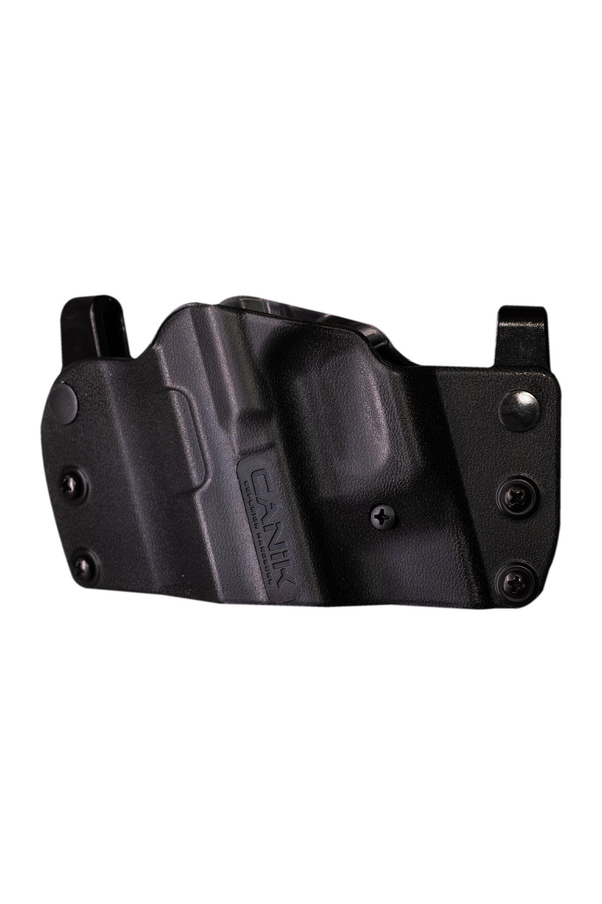 UNIVERSAL, LEFT HAND IWB+OWB HOLSTER (BLACK) - Image 3