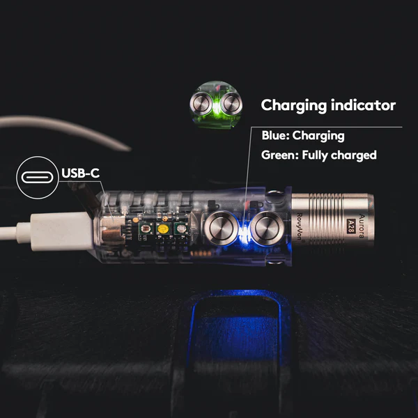 RovyVon - Aurora A28 (G2) USB-C Versatile EDC Flashlight - Image 9