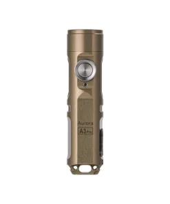 RovyVon - Aurora A3 Pro (G4) 7075 Aluminum Keychain Flashlight - Tan