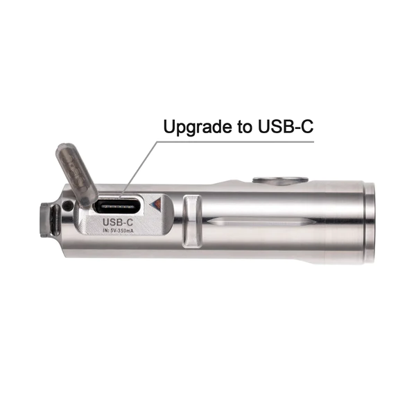 RovyVon - Aurora A4 Pro (G4) USB-C Titanium Keychain Flashlight - Image 4