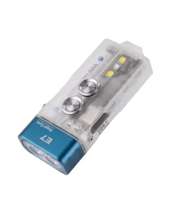 RovyVon - Angel Eyes E7 GITD Blue Keychain Flashlight
