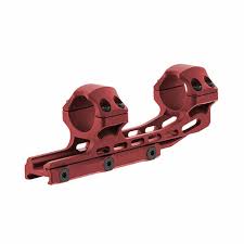 UTG ACCU-SYNC 1"MED 34mm OFFSET RING RED