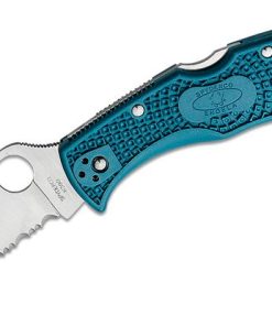 SPYDERCO - C243FSK390 ENDULA BLUE LTW K390 SPYDEREDGE