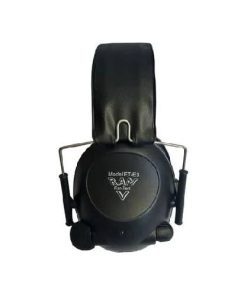 RAM EAR-TECT EF8D62L AUDIO-PRO RECHARGEABLE ELECTRONIC WIRE FRAME EAR MUFFS - BLACK