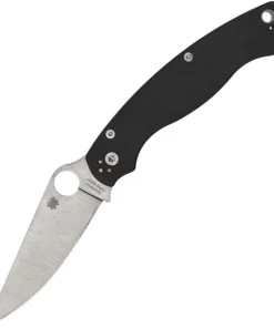 SPYDERCO - C36GP2 MILITARY 2 BLACK G-10 PLAINEDGE