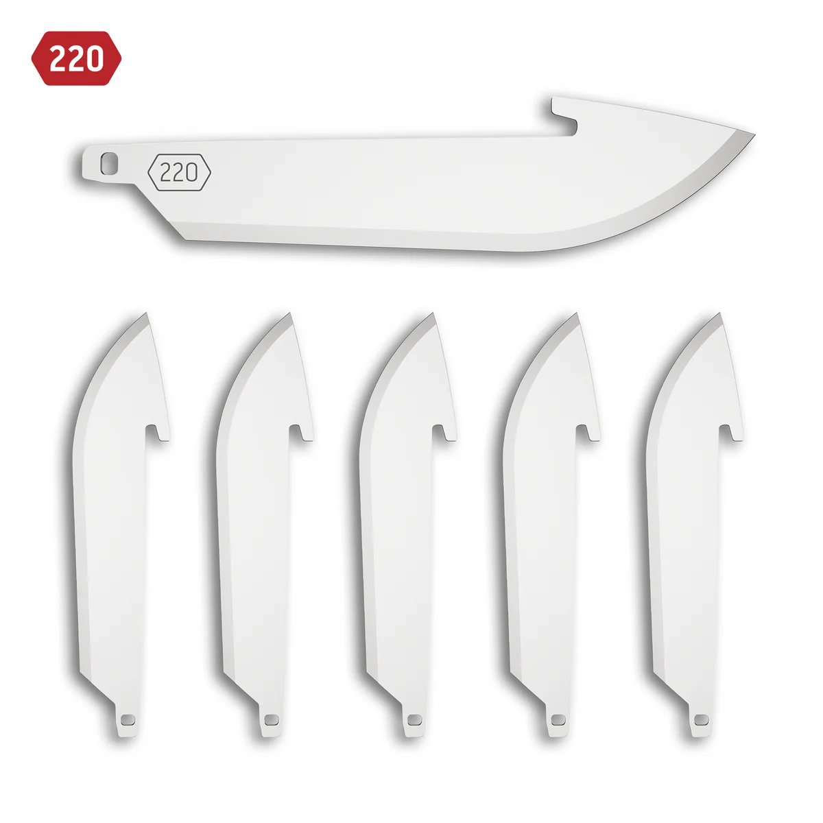 OUTDOOR EDGE 2,2" DROP POINT BLADES 6 PK