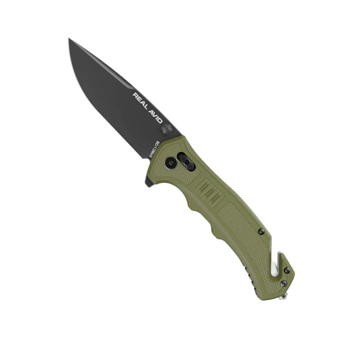 REAL AVID RAV-4 BORN READY KNIFE GRN