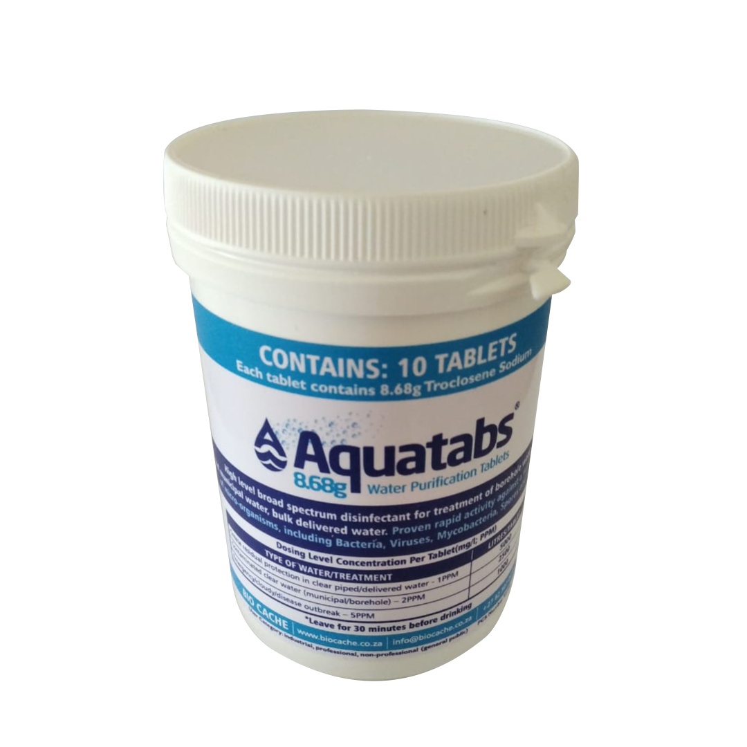 Aquatabs 8.68g Tub