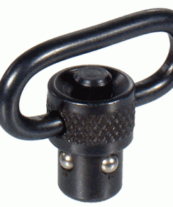 UTG STD PUSH BUTTON QD 1 SWIVEL LOOP
