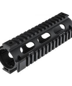 UTG AR15 C/LENGTH DROP IN QUAD RAIL BLK