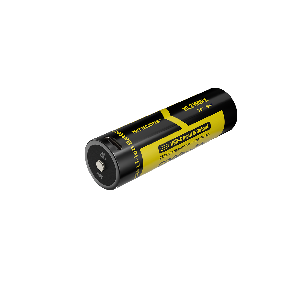 Nitecore - NL1836R 3600mAh 18650 USB Rechargeable Li-ion Battery