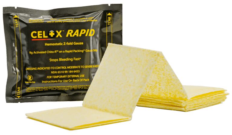 Celox Rapid Gauze Z-fold - Image 2