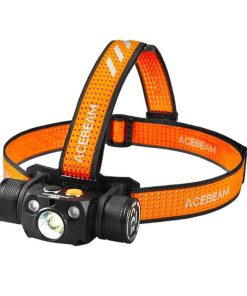 Acebeam H30 Brightest Headlamp - 4000 Lumens/171m  Red + UV