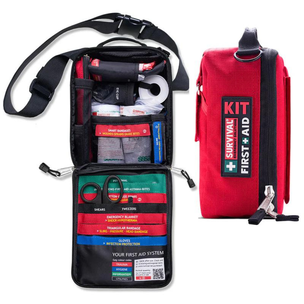 FIRST LINE MEDICAL - GRAB'NGO FIRST AID KIT - SURVIVAL