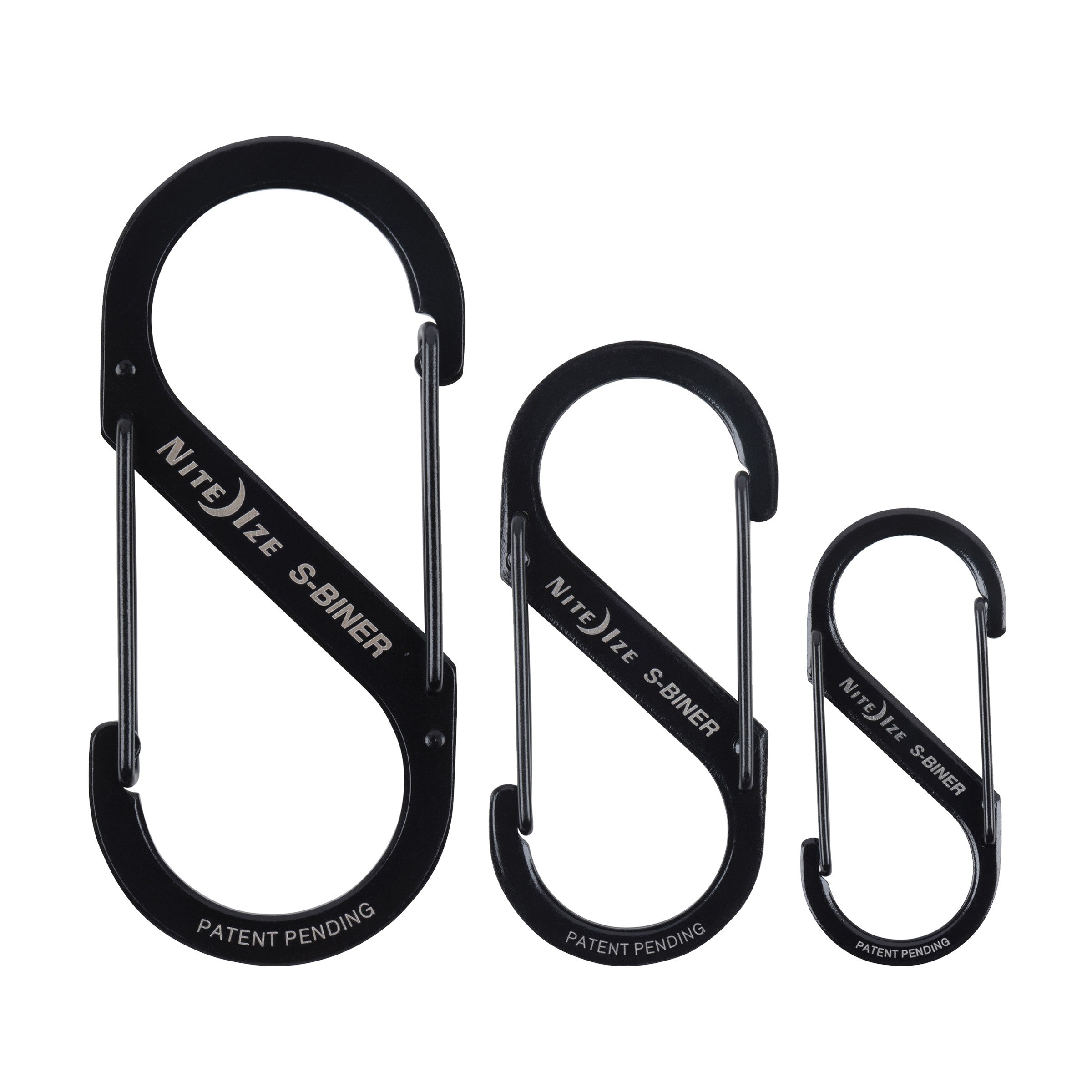 S-BINER S/STEEL DOUBLE GATED CARABINER #2 - 3 PACK - S/S