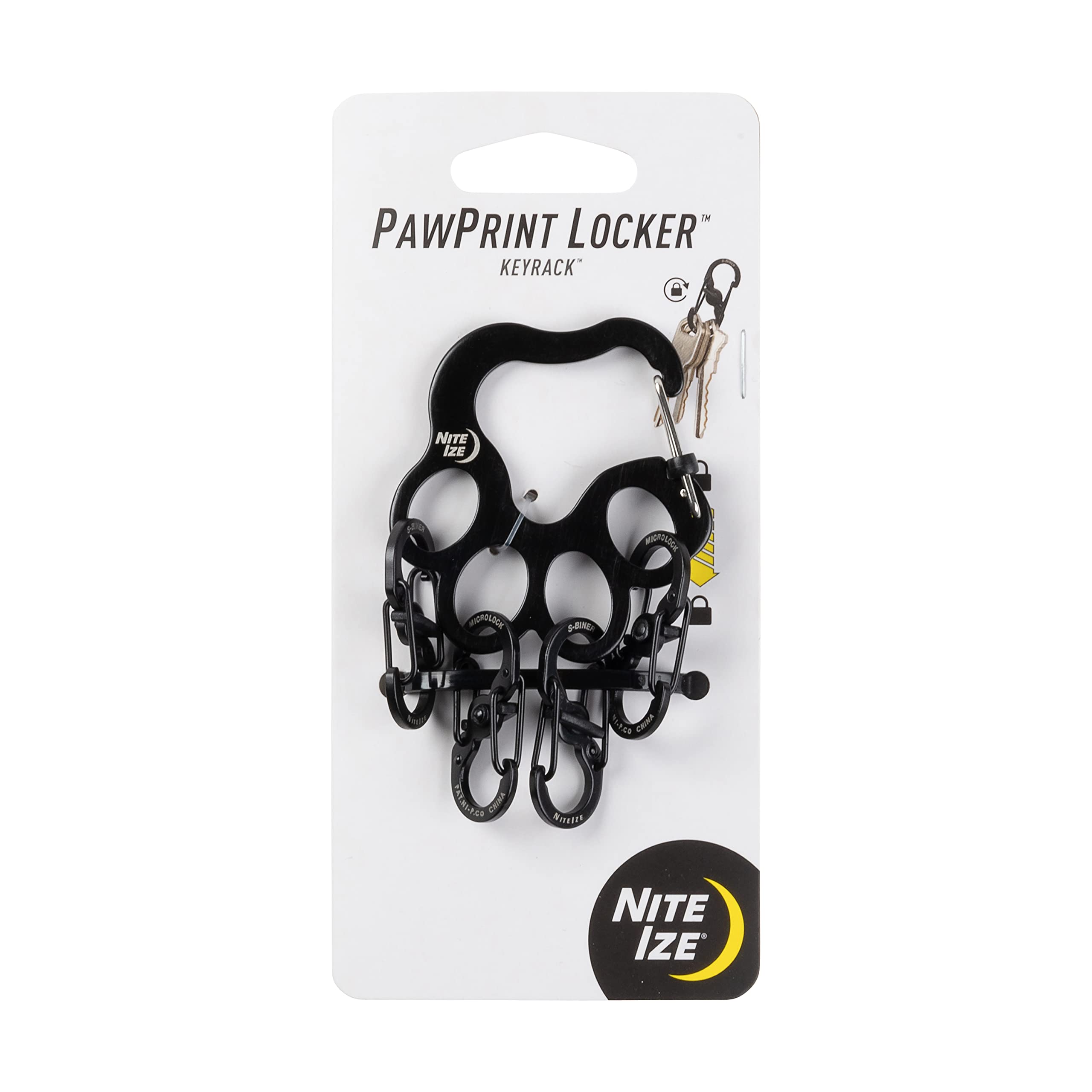 PAWPRINT LOCKER™ KEYRACK™ - BLACK