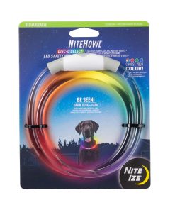 NITEHOWL™ RECHARGEABLE LED SAFETY NECKLACE - DISC-O-SELECT