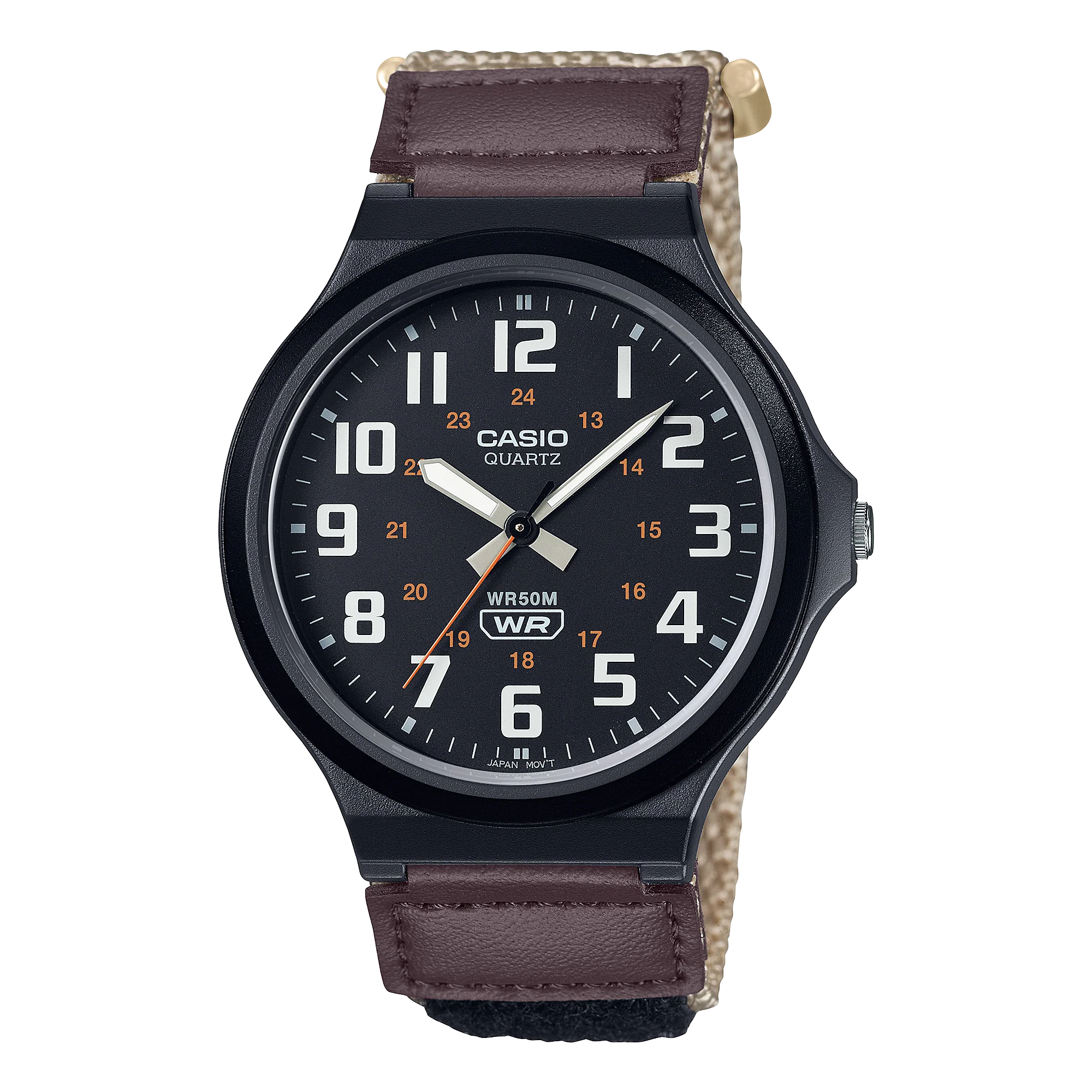 Casio Standard Collection Mens 50m - MW-240B-5BVDF