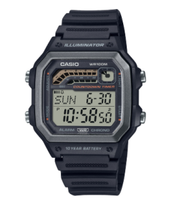 Casio Standard  Mens 100m - WS-1600H-1AVDF
