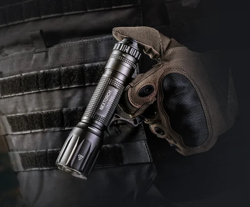 NEXTORCH FR-2 TACTICAL FLASHLIGHT RING (TA30 MAX / TA5 / 25-27MM DIAM) - Image 3