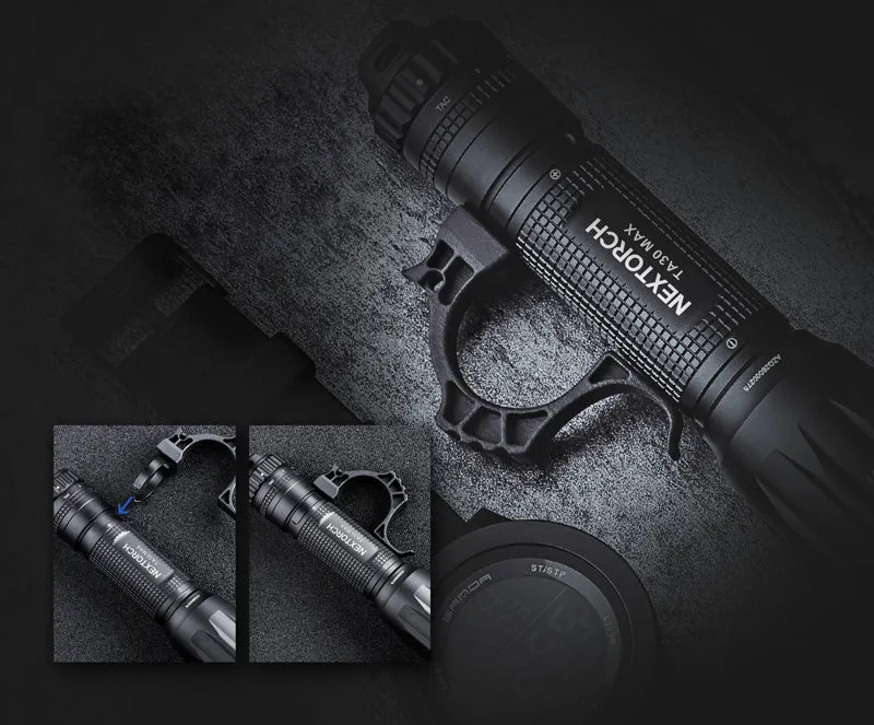 NEXTORCH FR-2 TACTICAL FLASHLIGHT RING (TA30 MAX / TA5 / 25-27MM DIAM) - Image 6