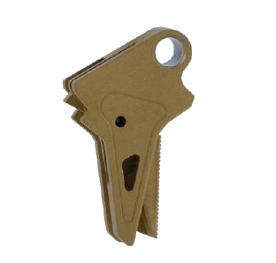 CANiK® 90° ALU. FLAT TRIGGER GOLD