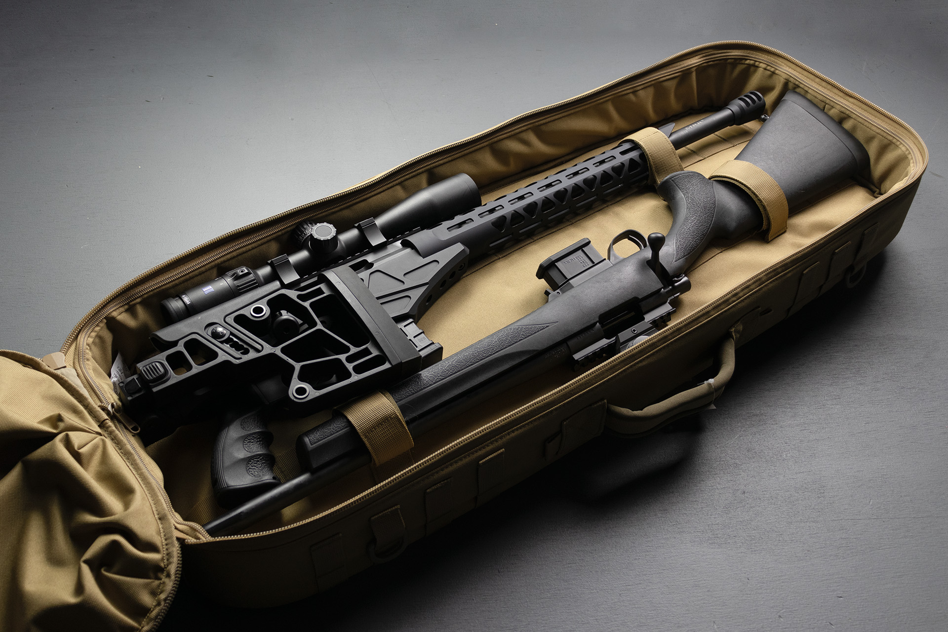 EcoEvo Pro Series 36″ Tactical Sling Gun Case – Tan - Image 2