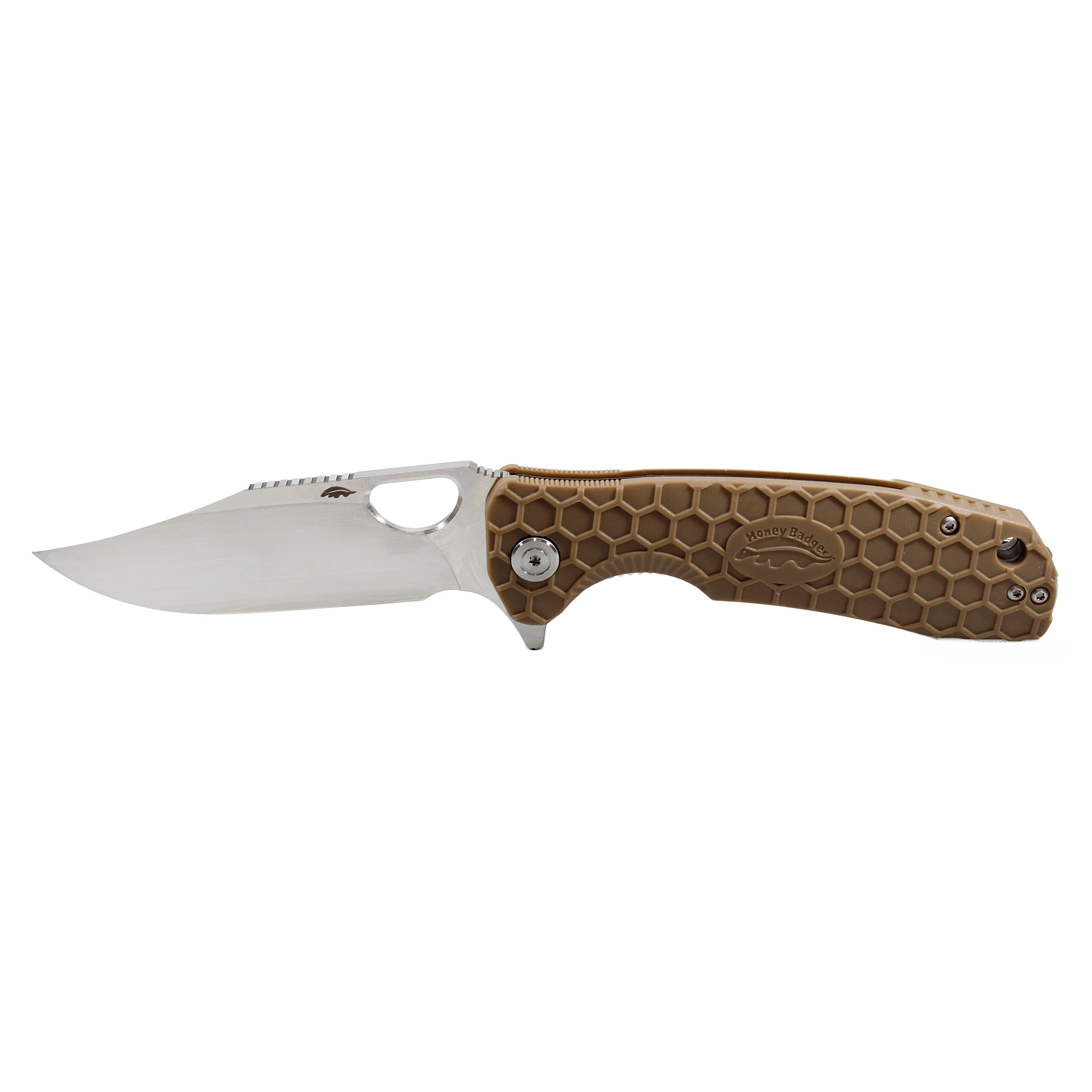 Clip Point 14C28N – Large - Tan