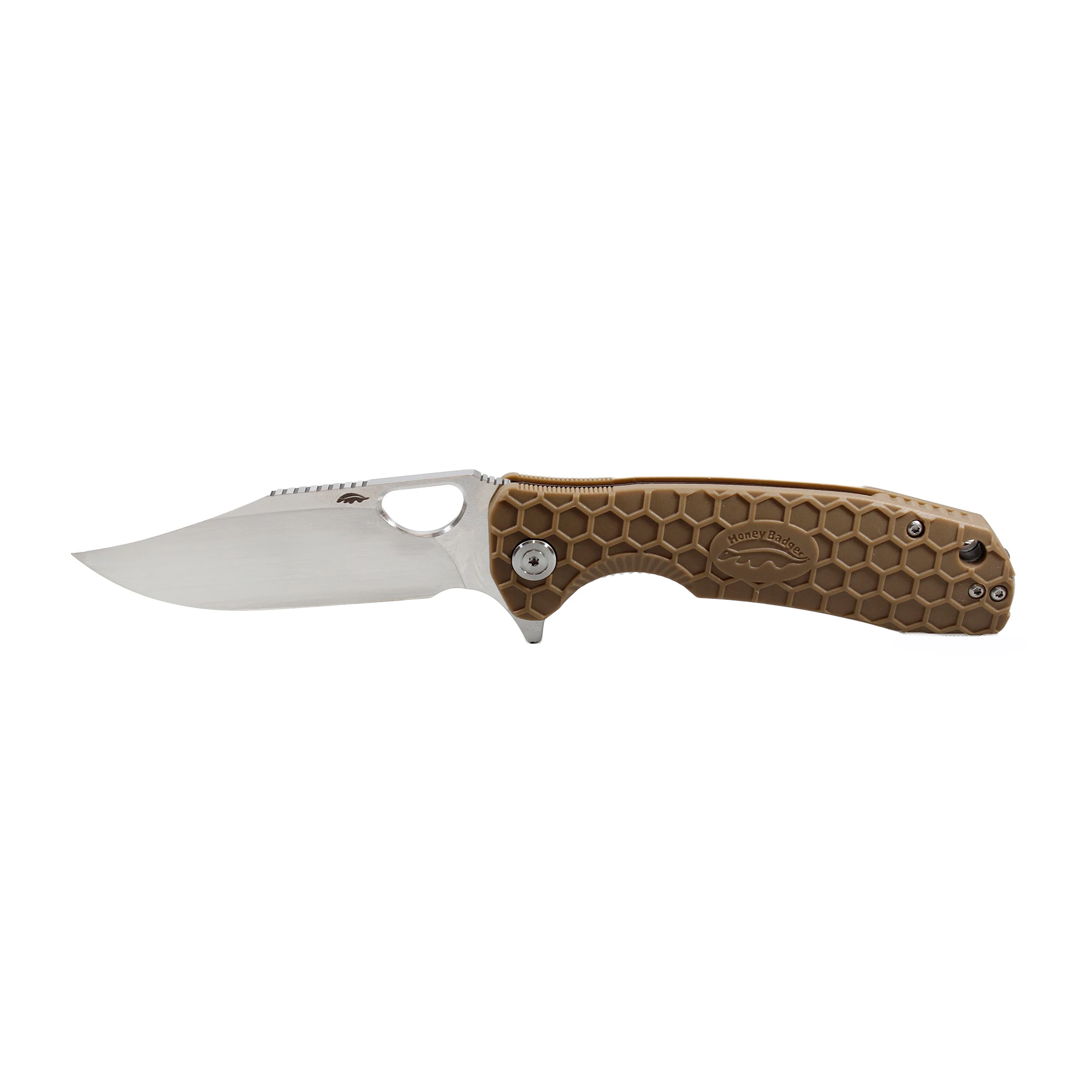 Clip Point 14C28N – Medium Tan