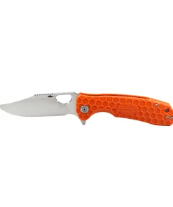 Clip Point 14C28N – Medium Orange