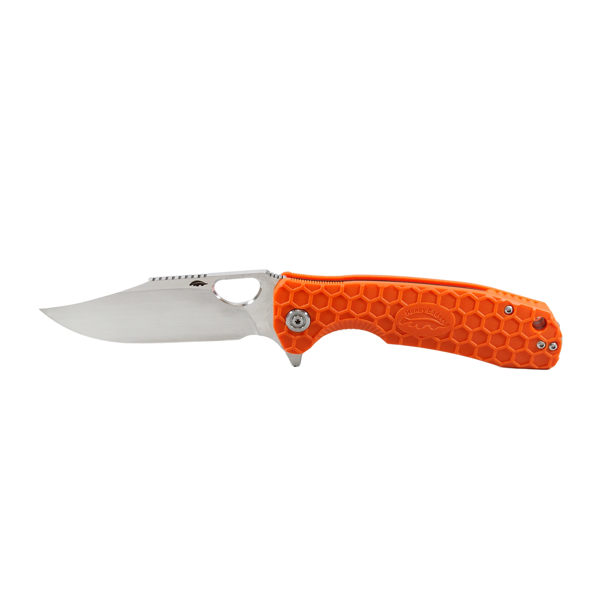 Clip Point 14C28N – Medium Orange