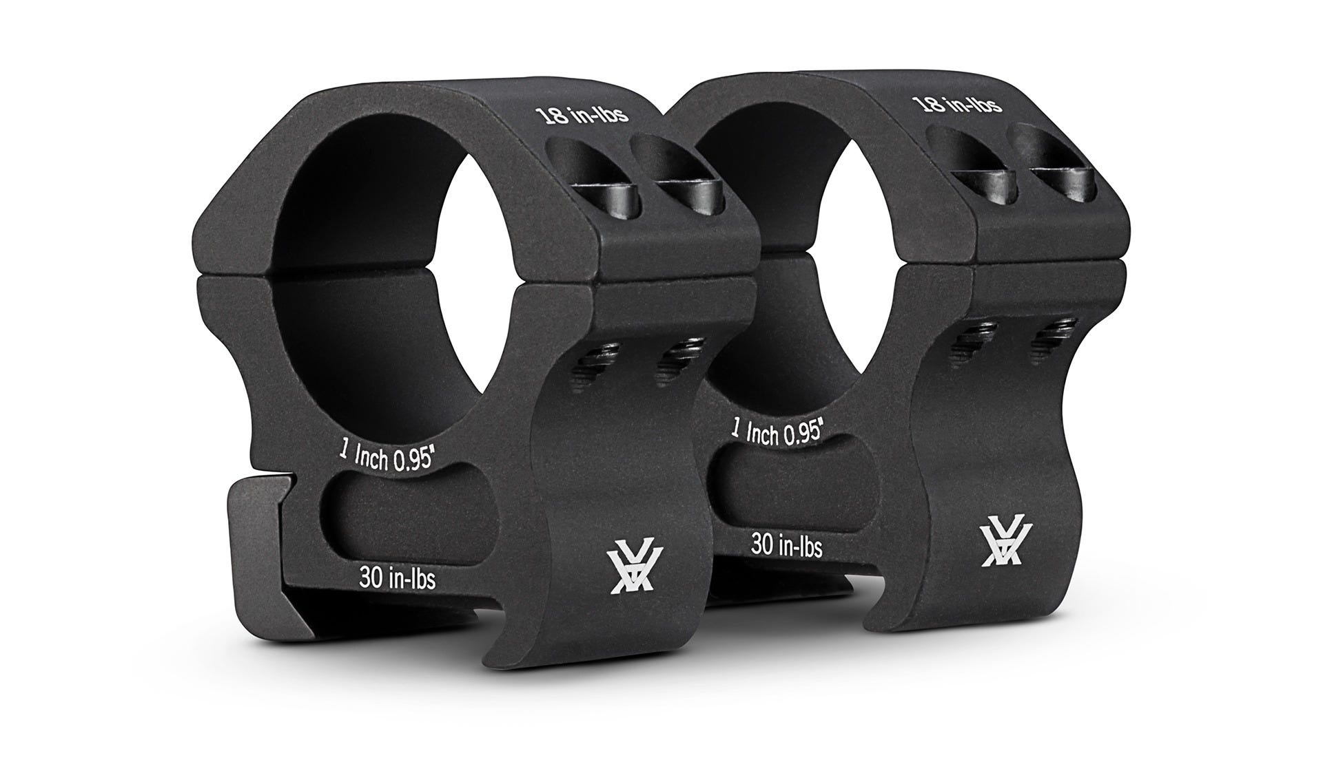 Vortex Pro Series 1" Rings Low - 0.75"
